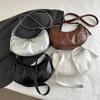 Women Bag Fashion Crossbody Shoulder Bag Vintage Dumpling Hobo Armpit Bag PU Leather Messenger Bag for Daily Use KTY