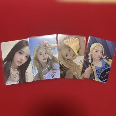 Б/у набор фотокарточек fromis_9 Jiwon из 4 штук