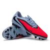 Nike Phantom 6 Low Acadm Comfortable Versatile Shock Absorbing Durable Soccer Shoes Unisex Sneaker Blue Red HQ2322-400