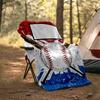 Baseball Theme Printed Blanket - Perfect for Couch, Bed, Travel & Outdoor Use | Machine Washable, Cozy & Durable.