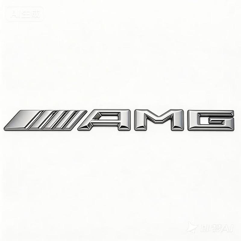 1Pcs 3D Metal Stickers NJRJ5 Car Body Trunk Decal For Mercedes Benz AMG W203 W205 W206 W211 W220 W212 W201 W210 W108 W168 W176 W124