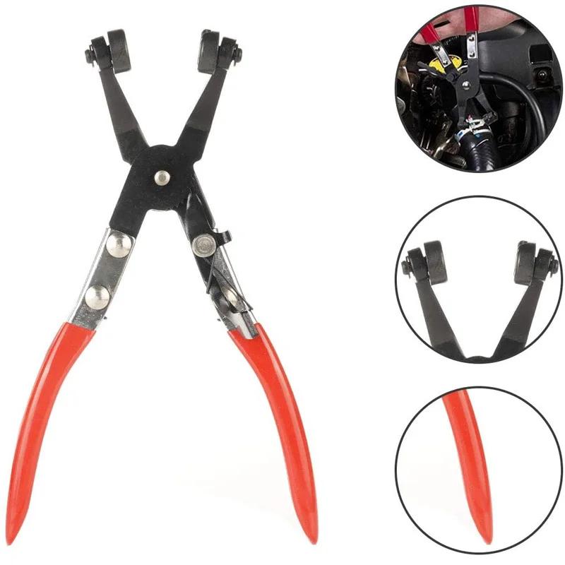 Универсальные автомобильные плоскогубцы для хомутов, инструмент для снятия автомобильных водопроводных труб, зажимы для шлангов охлаждающей жидкости, ручные инструменты с толстой ручкой