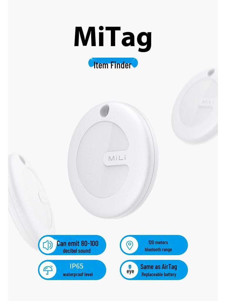 MiTag Anti-Loss Device: Pet Locator & AirTag Alternative