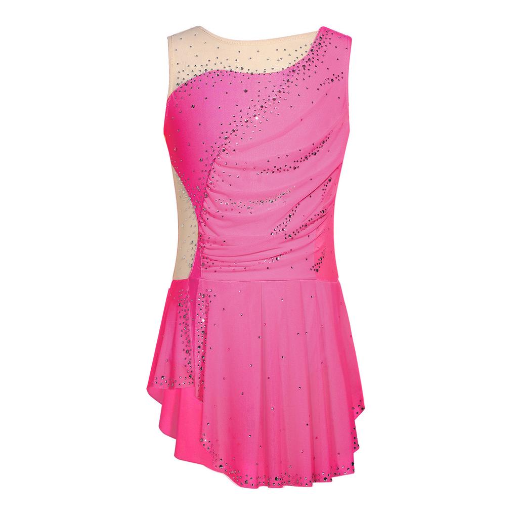 Girls Dance Gymnastics Figure Skating Costume