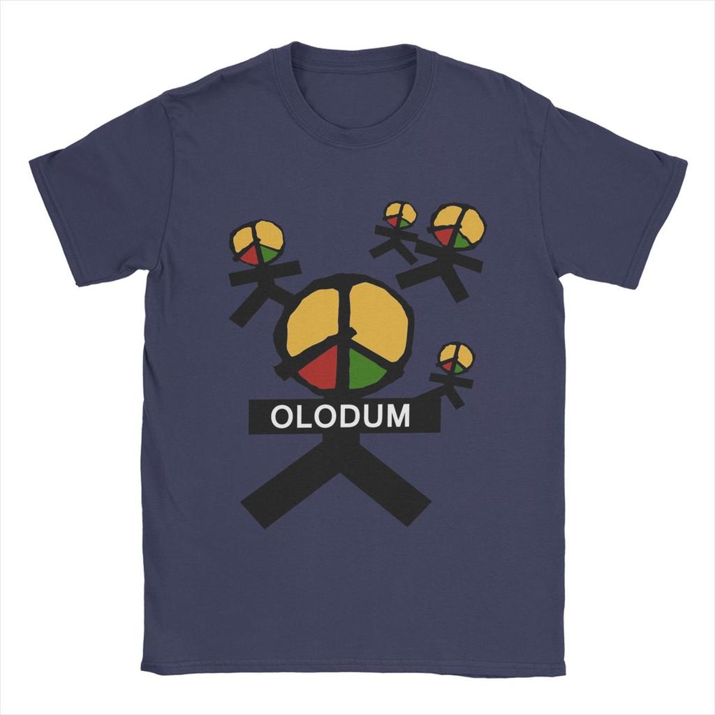 Olodum T-Shirts for Men Amazing Pure Cotton Tee Shirt Round Neck Short Sleeve T Shirts Gift Idea Clothes
