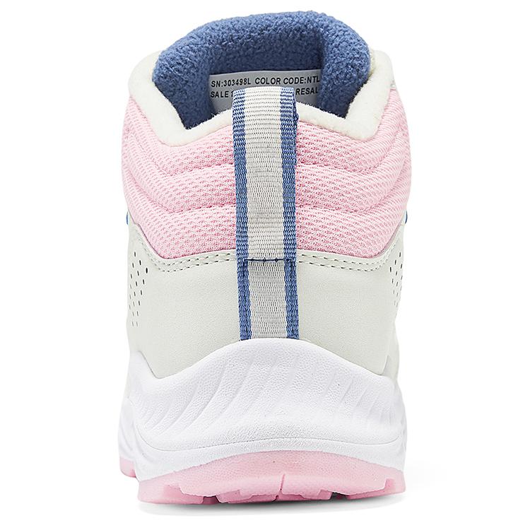 Skechers Детская Мода Нескользящие Прочные Теплые Высокие Уличные Ботинки Детская обувь Светло-Розовый 303498L-NTLP