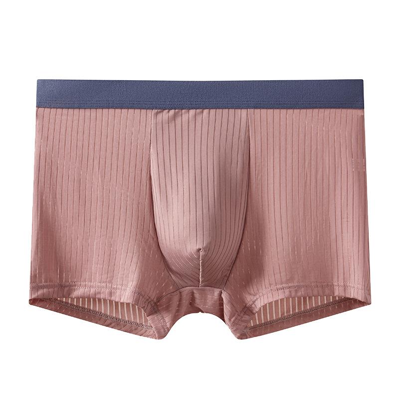 1Pcs Underwear Men's Boxer Shorts Sexy Panties Cotton Boxers Man Underpants Male Shorts Homme U Convex Lingerie