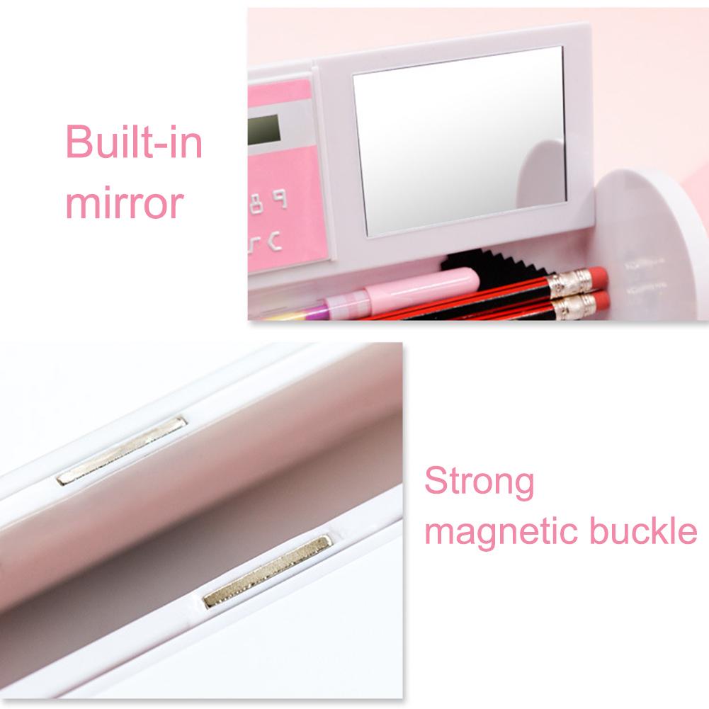 Multifunctional Student Pencil Case Large Capacity Stationery Box Quicksand Pencil Case