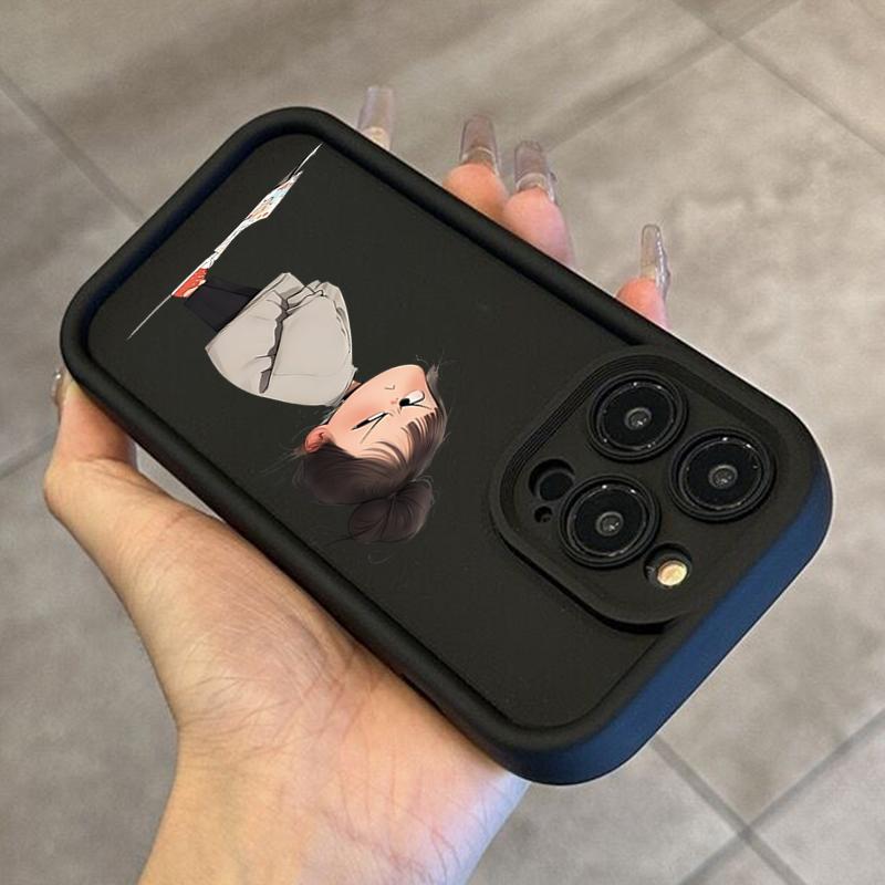 Minimalist Print of an Angry Girl Case For Xiaomi Redmi 14C Cases Redmi 13C 12C Redmi Note 14 Pro Plus 5G 13 12S 12 11 10 Cover