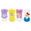 Peeps Easter Bunny Plush Toy New Hot Cute Anime Soft Stuffed Animal Gift 6 Inch 4pcs