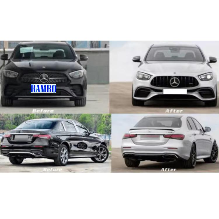 Обвес в стиле E63 2021 года для Mercedes W213 LCI E-Class