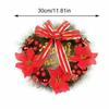 Props DIY Craft Xmas Tree Decor Garland Pine Needle Wreath Christmas Wreath Door Hanging Ornament