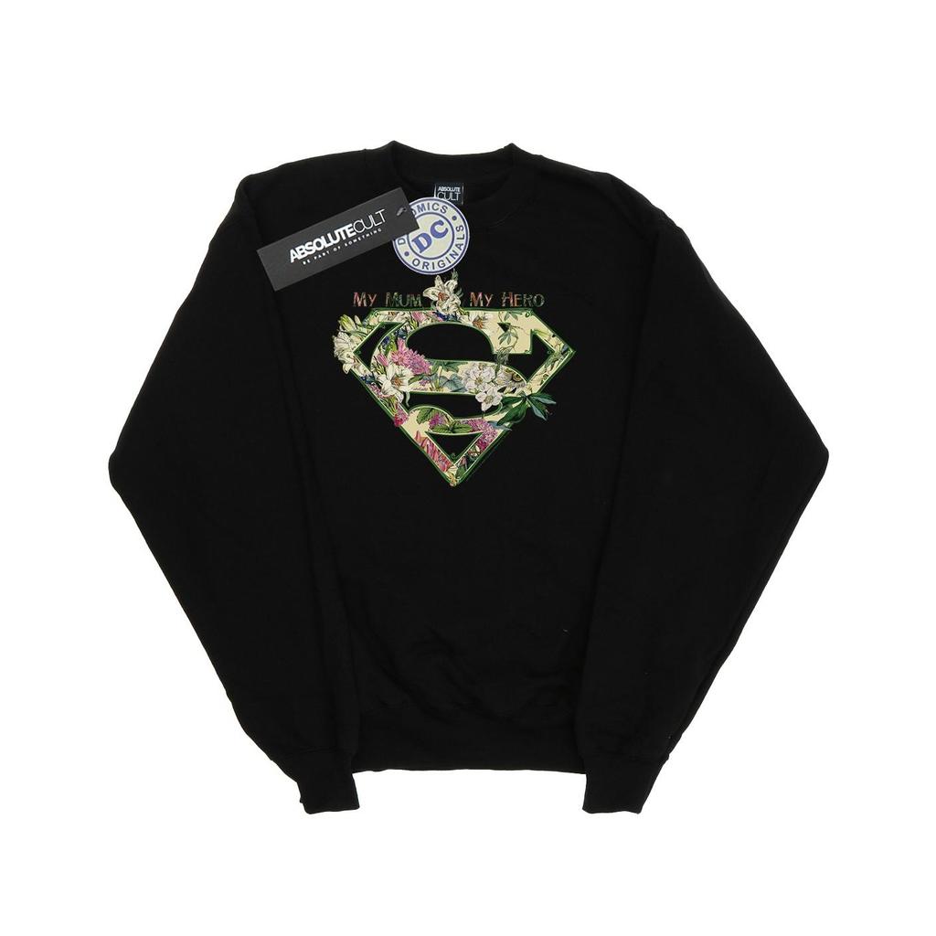DC Comics Womens/Ladies Supergirl My Mum My Hero Sweatshirt