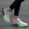 Womens Ladies Walking Tennis Shoes Slip On Lightweight Casual Running Sneakers Soft Sole Comfortable Trainers