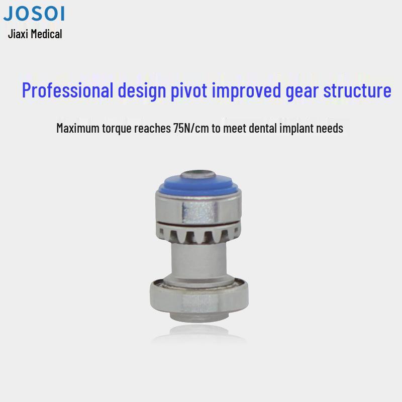 Дентальный наконечник с оптоволокном Jiaxi, угловой 20:1 Уменьшение (Совместим с Kavo, WH, Osstem, Yedent)