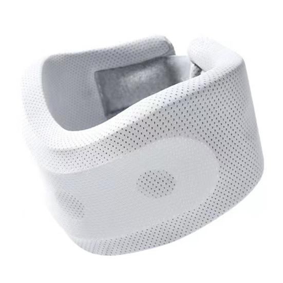 Подушка для шеи с эффектом памяти для путешествий, портативный корректор осанки, поддержка против храпа, дышащий шейный бандаж для облегчения боли