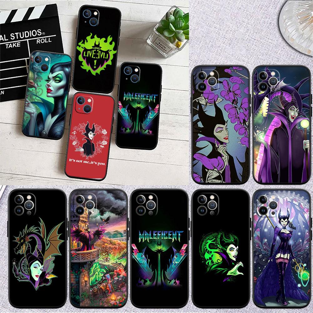 CJ76 Maleficent Soft Shell Phone Case for Redmi Note 13 14 Pro+ Plus A3 A3X 13X 13C 13R 14S 14C 14R