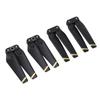 4PCS Drone Propeller ABS Quick Release 4730F Foldable Drone Propeller Replacement for Spark Gold Decor