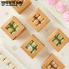 25pcs Rectangle Gift Bags Cake Box Disposable Pastry Boxes Baking Boxes with Display Window Suitable for Cakes Cupcakes Cookies Desserts Donuts