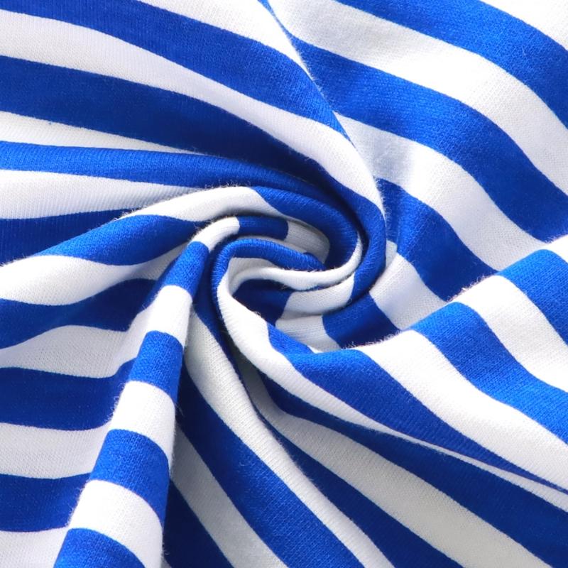 Летние новые футболки в полоску для мальчиков и девочек, детская одежда, повседневные футболки с коротким рукавом и круглым вырезом из хлопка, футболки, детская одежда