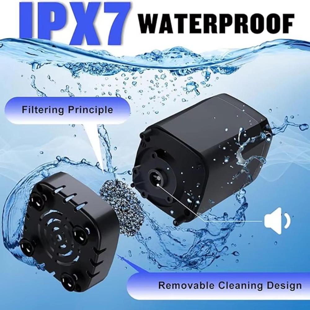 Перезаряжаемый душевой насос Светодиодный дисплей Кемпинговый душ Новый Портативный душ Для улицы