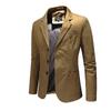 Business Casual Suit Men's Jacket Pure Cotton Top Casual