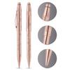 Cross Century II Rose Gold Premium Gift Boxed Premium Ballpoint Medium Perfect Gift for Day or Promotion Oil-Based Pen, Nib, Father's