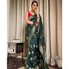 This Beautiful Saree Is Elegantly Decorated with Gorgeous Solid Jacquard Weave That Gives a Perfect Look To the Outfit.