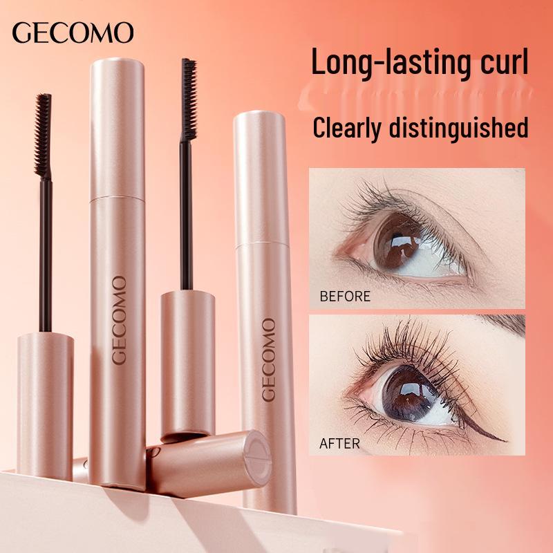 Manwan Select Водостойкая Тушь для Ресниц Long-lasting, Удлиняющая, с Натуральным Объемом и Подкручиванием, Стойкая к Смазыванию, Тонкая Щеточка, Праймер для Ресниц.