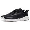 Li Ning Yangfeng Fabric Comfortable Non-Slip Wear-Resistant Low-Top Running Shoes Women Sneaker Black ARST018-2