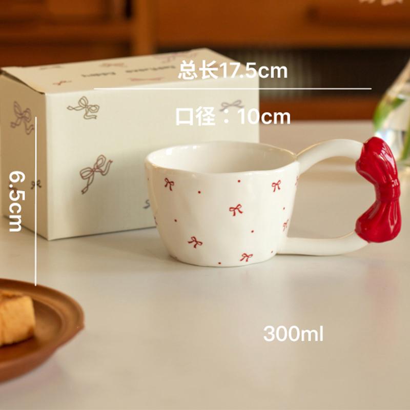 Изысканные мультяшные милые керамические кофейные чашки для домашнего завтрака, овсянки, молока, модные современные офисные кофейные чашки