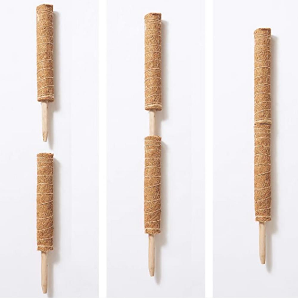 2 шт., 450 мм, тотемный столб из кокосового волокна, моховая палка, волокно, поддержка растений, тотемный столб для растений