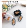 ONLYOU Airpods pro stylish Korean Airpods pro2 cute TPU teddy bear bear clear design Airpods pro cover couple matching earphone case carabiner hook