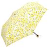 World Party Folding with Leaf YE (Wpc.) Parasol, Yellow, 50cm, Women's, Pouch, Mini, 801-216