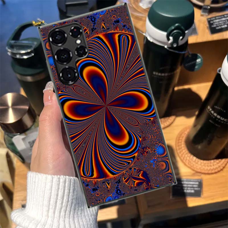 Chaotic Hypnosis Cases Phone Case for Samsung Galaxy S26 Ultra S25 Edge S24 S23 FE S21 Plus S20 S22 S10 Cover TPU Capa Shell Sho