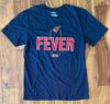 НОВЫЙ Fanatics WNBA Indiana Fever 22 Кейтлин Кларк Баскетбольная футболка M 2-сторонний Логотип