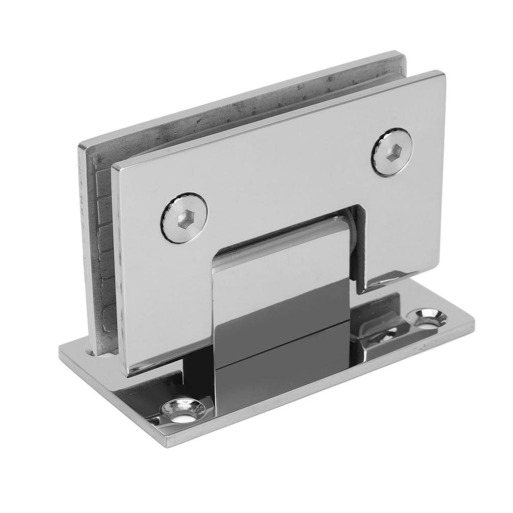Bathroom Glass Door Hinge 90 Degree Stainless Steel Frameless Glass Door Hinge for 8-12mm Doors