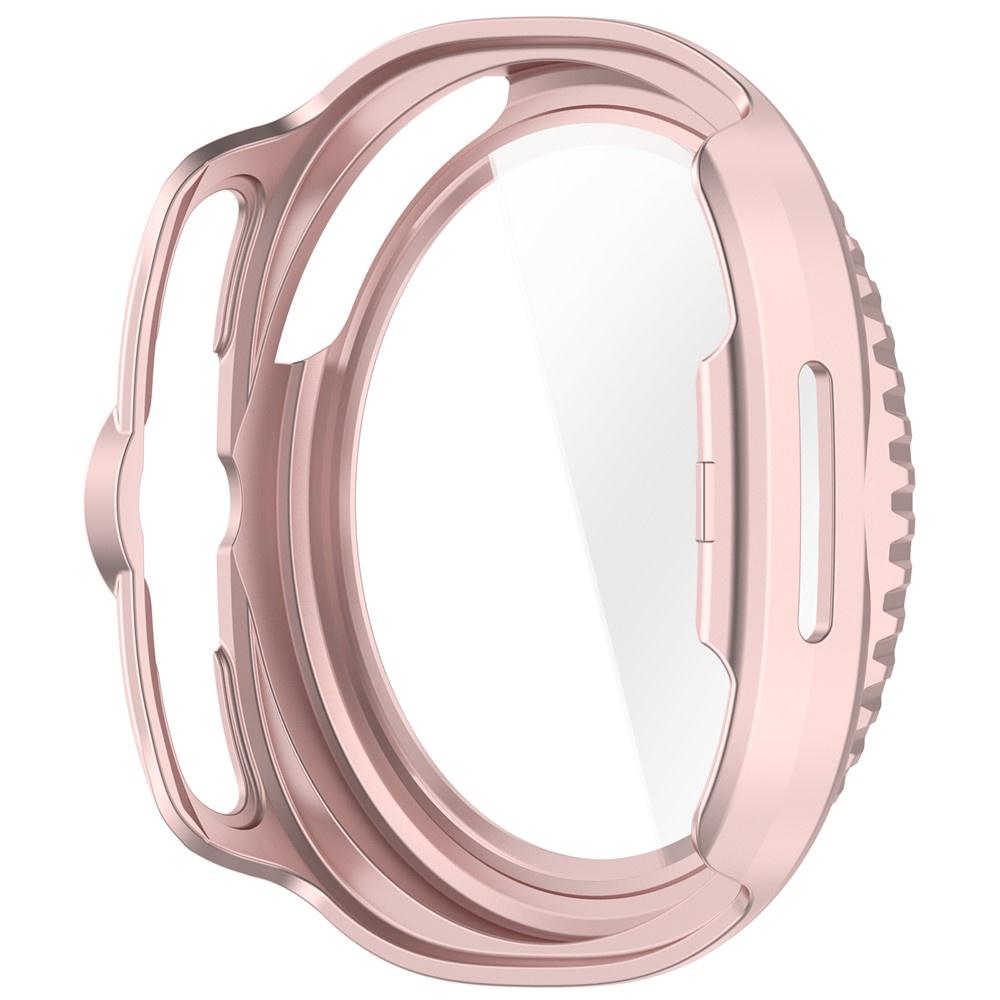 2in1 Case + Tempered Glass for Samsung Galaxy Watch 8 Classic 46mm, Pink