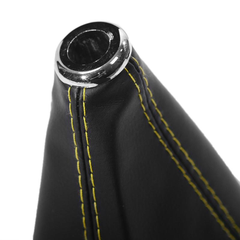 Универсальный автомобильный кожаный рычаг переключения передач, чехол для рычага переключения передач, чехол для защиты от пыли, хомуты переключения передач для большинства автомобилей