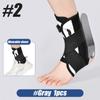 1-Piece Lace Up Stabilizing Ankle Brace with Boa Closure System Upgraded Ankle Support Ankle