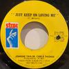 7-дюймовая пластинка JOHNNIE TAYLOR, CARLA THOMAS - Just Keep On Loving Me / My Life STA0042 Stax 1969 US Соул/Фанк Б/У