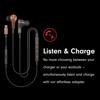 Pioneer Rayz Plus Smart Noise-Canceling Headphones, In-Ear - iPhone Compatible - Lightning - Listen & Charge (Bronze)