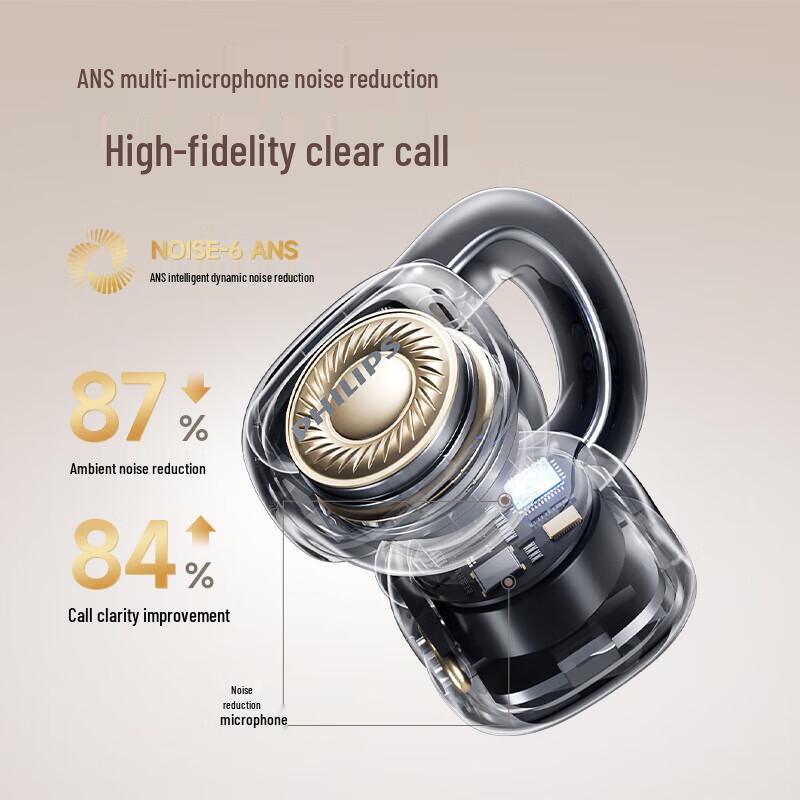 Philips TAQ4220 Ear Clip Sports Earbuds