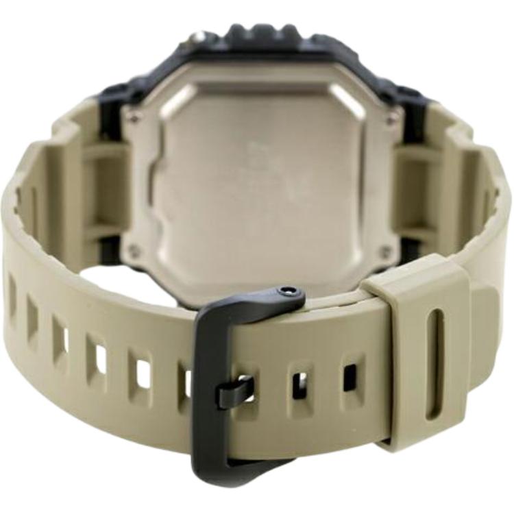 Casio ЦИФРОВЫЕ Часы на кварцевом механизме, водонепроницаемость 100 м, унисекс, серый циферблат AE-1600H-5AV