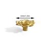 Brass Vintage Flower Pull Handle Camellia Flower Floral Shaped Knobs  Wardrobe Handles
