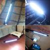 Xiaomi USB LED Book Light USB Powered Metal Material 10 LED Flexible Night Lamp For Laptop PC Computer Notebook Book Reading Lights