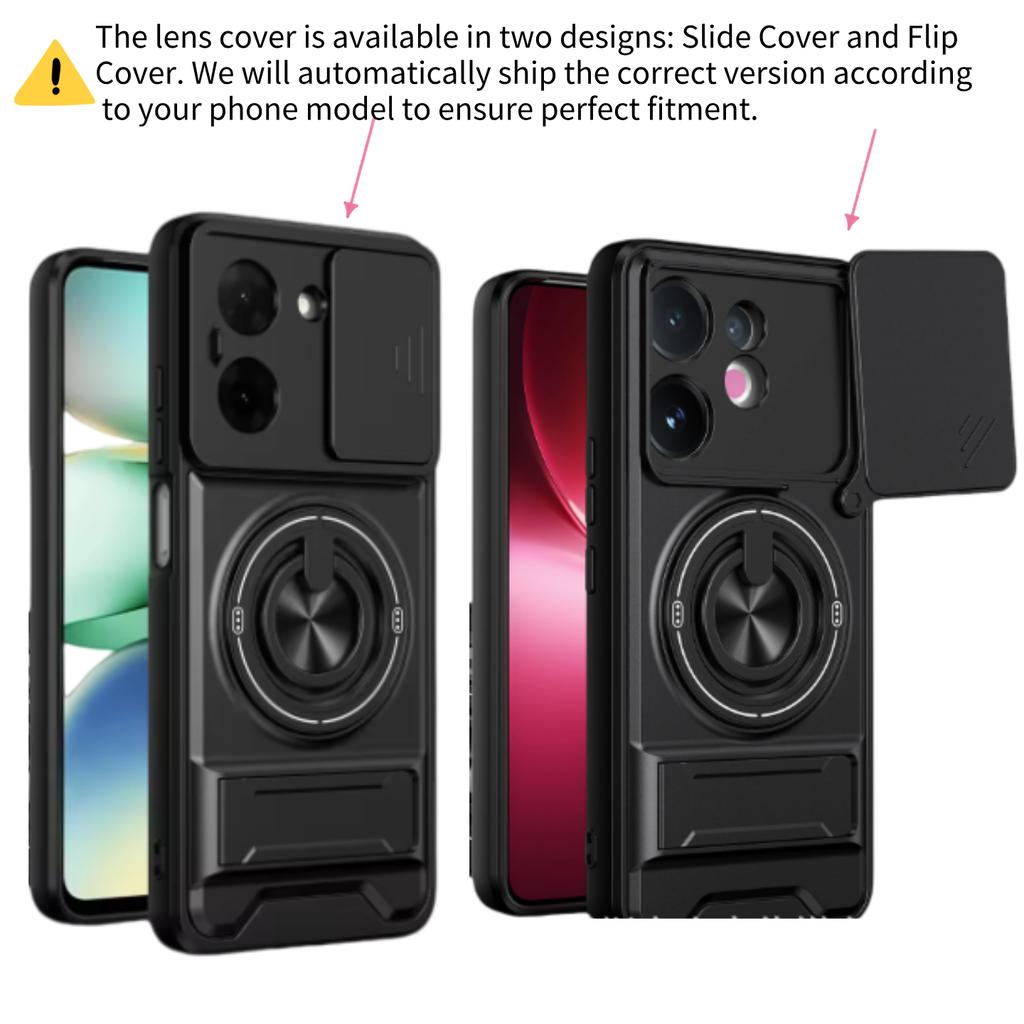 Прочный чехол-броня из ПК+ТПУ для Xiaomi Poco X8 Pro Max X7 F8 Ultra F7 M8 M7 Pro Слайдер для камеры Защитная крышка с амортизацией
