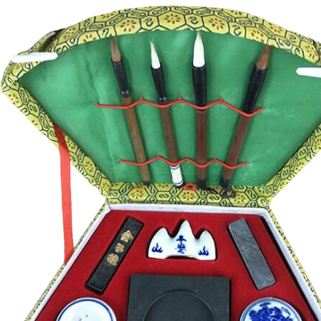 Calligraphy Set Writing Brushes Kits Durable Birthday Gift Tools The Four Treasures of