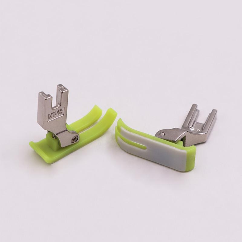 1 Pc Industrial Sewing Machine Flat Plastic Presser Foot Leather Foam Rubber Mt-18 Model For Flat Industrial Sewing Machines