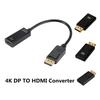 Displayport - HDMI-совместимый адаптер Dp Male - Female HDMI-совместимый видео-аудиокабель Hd 4K 1080P для ПК, телевизора, ноутбука